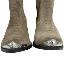 Load image into Gallery viewer, Jeffrey Campbell Western Metal Toe Ankle Boots Size 6.5
