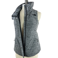 Load image into Gallery viewer, The North Face Gray Athletic Puffer Vest Size XS