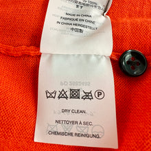 Load image into Gallery viewer, J.Crew Orange Merino Wool Cardigan Size XS