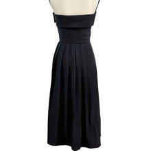 Load image into Gallery viewer, Morton Myles for The Warrens Black Strapless Cocktail Dress Size XS-Small