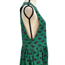 Load image into Gallery viewer, Vintage 90s Scottie Dog Sleeveless Dress Size Mediun