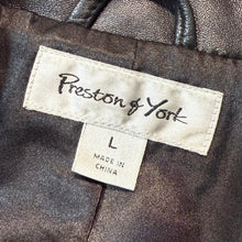 Load image into Gallery viewer, Genuine Lambskin Leather Trench Coat Belted Black Jacket L