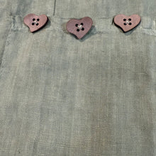 Load image into Gallery viewer, Boxy Sage Green Linen Short Sleeve Top Made in Italy Size Large