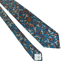 Load image into Gallery viewer, 80s 90s Bill Blass Paisley Silk Tie