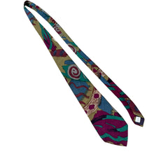 Load image into Gallery viewer, VTG Burma Bibas Silk Tie