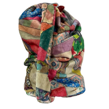 Load image into Gallery viewer, 2010s Johnny Was Patchwork Velvet Shoulder Sling