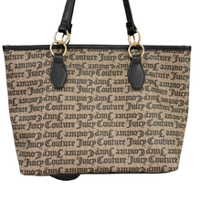 Load image into Gallery viewer, Juicy Couture Logo Tote w/ Heart Coin Purse
