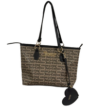 Load image into Gallery viewer, Juicy Couture Logo Tote w/ Heart Coin Purse
