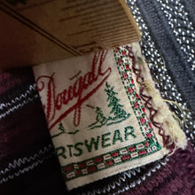 Load image into Gallery viewer, Vintage 1940s MacDougall Sportswear Burgundy Pinstripe Wool Swim Trunks Belted