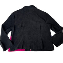 Load image into Gallery viewer, Vintage 80s Color Block Jacket Size Petite Large
