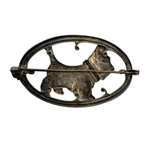 Load image into Gallery viewer, Vintage 1930s 925 Sterling Silver Scottie Dog Brooch Pin