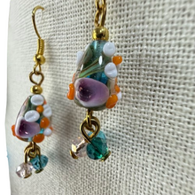 Load image into Gallery viewer, Vintage 1990s Murano Lampwork Glass Demi Parure Necklace Set Made in Italy