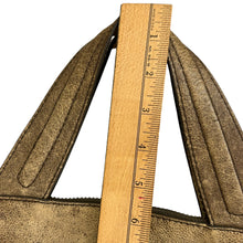 Load image into Gallery viewer, J Crew Distressed Taupe Leather Tote Bag