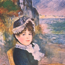 Load image into Gallery viewer, Pierre-Auguste Renoir By the Seashore Art Poster Metropolitan Museum of Art 21x27