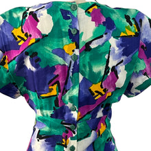 Load image into Gallery viewer, Vintage 80s R.E.O. Dress Secretary Geek Chic Size 8