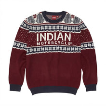Load image into Gallery viewer, Unisex Indian Motorcycle Christmas Sweater