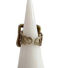 Load image into Gallery viewer, Vintage 925 Turquoise Bezel Set Statement Ring Size 6 3/4