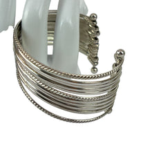 Load image into Gallery viewer, Vintage 925 Silver Bangles Bracelet