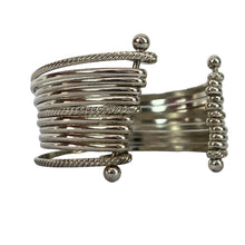 Load image into Gallery viewer, Vintage 925 Silver Bangles Bracelet