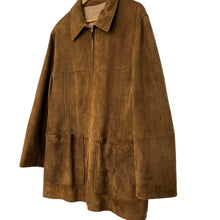 Load image into Gallery viewer, Ermenegildo Zegna Brown Suede Jacket Size 40 Made in Italy