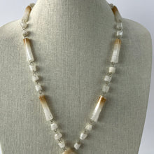 Load image into Gallery viewer, Vintage Lace Agate Necklace 25.5"