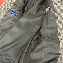 Load image into Gallery viewer, Canali Pure Wool Puppytooth Sport Coat 42R Made in Italy