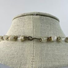 Load image into Gallery viewer, Vintage Lace Agate Necklace 25.5"