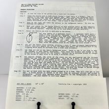 Load image into Gallery viewer, Patricia Cox Ducks Out For a Swim Quilting Pattern 58 x 58