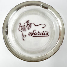 Load image into Gallery viewer, Sardi’s Restaurant Drama Mask Glass Ashtray NYC Theater District Broadway