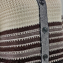 Load image into Gallery viewer, St John Metallic Knit Wool Cardigan Sweater Size 10