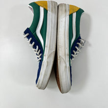 Load image into Gallery viewer, Vans Yacht Club Old Skool Lace Ups Blue/Green/Yellow Women's 7.5 Men's 6