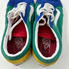 Load image into Gallery viewer, Vans Yacht Club Old Skool Lace Ups Blue/Green/Yellow Women's 7.5 Men's 6