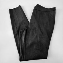 Load image into Gallery viewer, NWT Chelsea & Theodore Black Faux Leather Pants Size 10