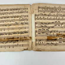 Load image into Gallery viewer, Early 19th Century Music Sheets - An Opera for the Schweitzer family 1819