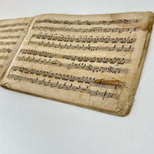 Load image into Gallery viewer, Antique Music Sheets Germany 19th Century An Opera for the Schweitzer family 1819