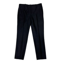 Load image into Gallery viewer, Theory Black Flat Front Wool Trousers Size 4