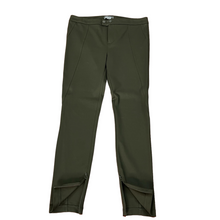 Load image into Gallery viewer, Vince Olive Ponte Pant with Ankle Zippers Tapered Leg Size 10