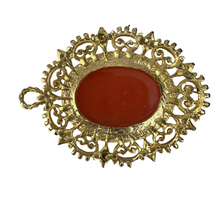 Load image into Gallery viewer, Vintage Raised Profile Cameo Pendant
