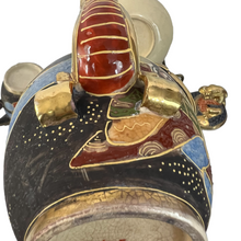 Load image into Gallery viewer, Satsuma Hand Painted Dragon Tea Service for one