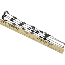 Load image into Gallery viewer, Natural Stone and Faceted Glass Bead Necklace Pair