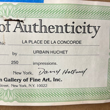 Load image into Gallery viewer, Framed Urbain Huchet Fine Art Lithograph Hand Signed and numbered 100/250