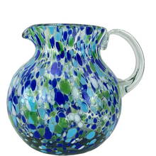 Load image into Gallery viewer, Vintage Studio Art Glass Pitcher & Drinking Glass Set