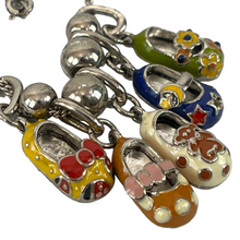 Load image into Gallery viewer, Vintage 925 Italy Necklace with Enamel Charms