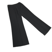 Load image into Gallery viewer, St John Caviar Wide Leg Trousers Size 2 Waist 27.5"