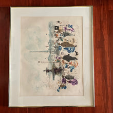 Load image into Gallery viewer, Framed Urbain Huchet Fine Art Lithograph Hand Signed and numbered 100/250