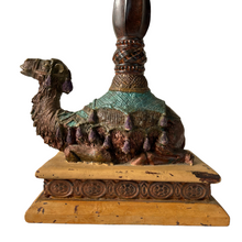 Load image into Gallery viewer, Vintage Nativity Camel Candle Holder 16.5"