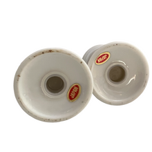 Load image into Gallery viewer, Vintage Disney Mickey Mouse Gold Rim Salt & Pepper Shakers