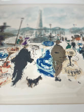 Load image into Gallery viewer, Framed Urbain Huchet Fine Art Lithograph Hand Signed and numbered 100/250
