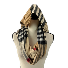 Load image into Gallery viewer, Dillard's Plaid Infinity Scarf Made in Germany