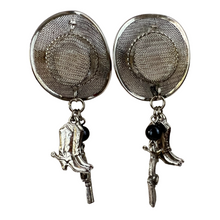 Load image into Gallery viewer, Vintage Cowgirl Dangle Earrings